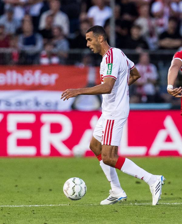 Ellyes Skhiri beim Spiel in Würzburg.