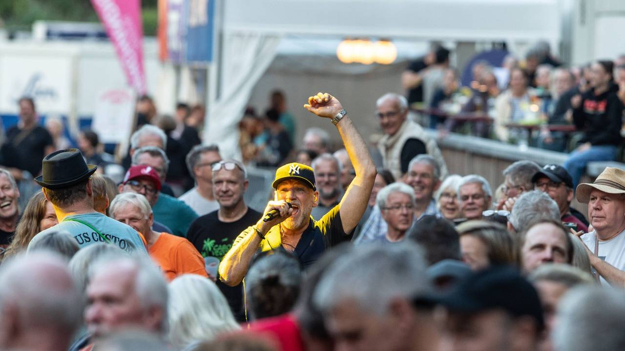 Konzert von Fury in the Slaughterhouse auf dem KunstRasen Bonn.