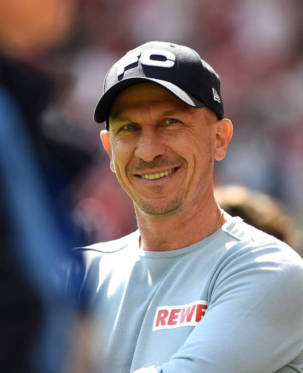 Gerhard Struber mit FC-Kappe.