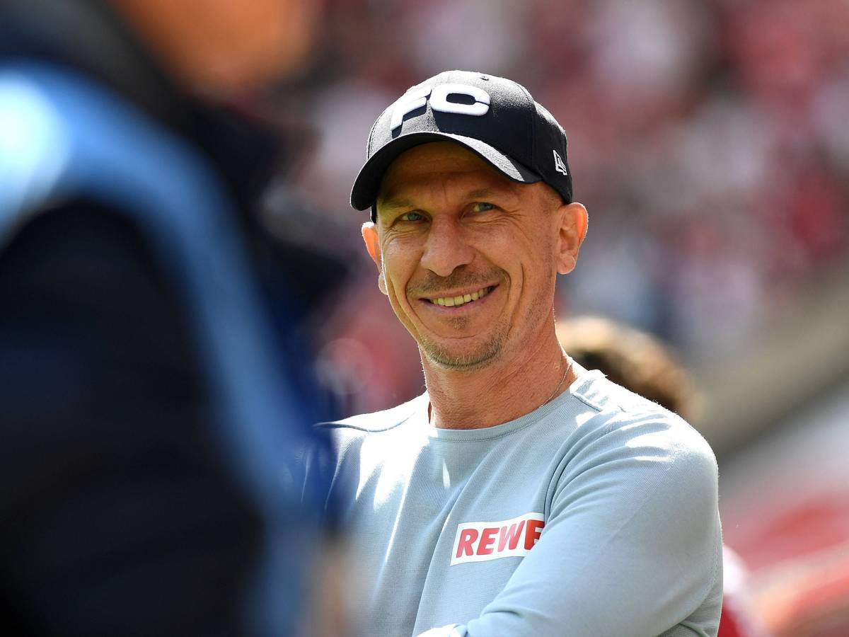 Gerhard Struber mit FC-Kappe.