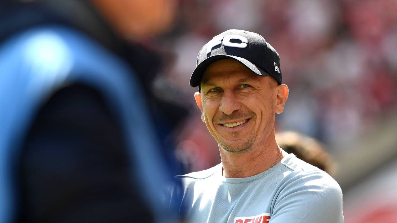 Gerhard Struber mit FC-Kappe.