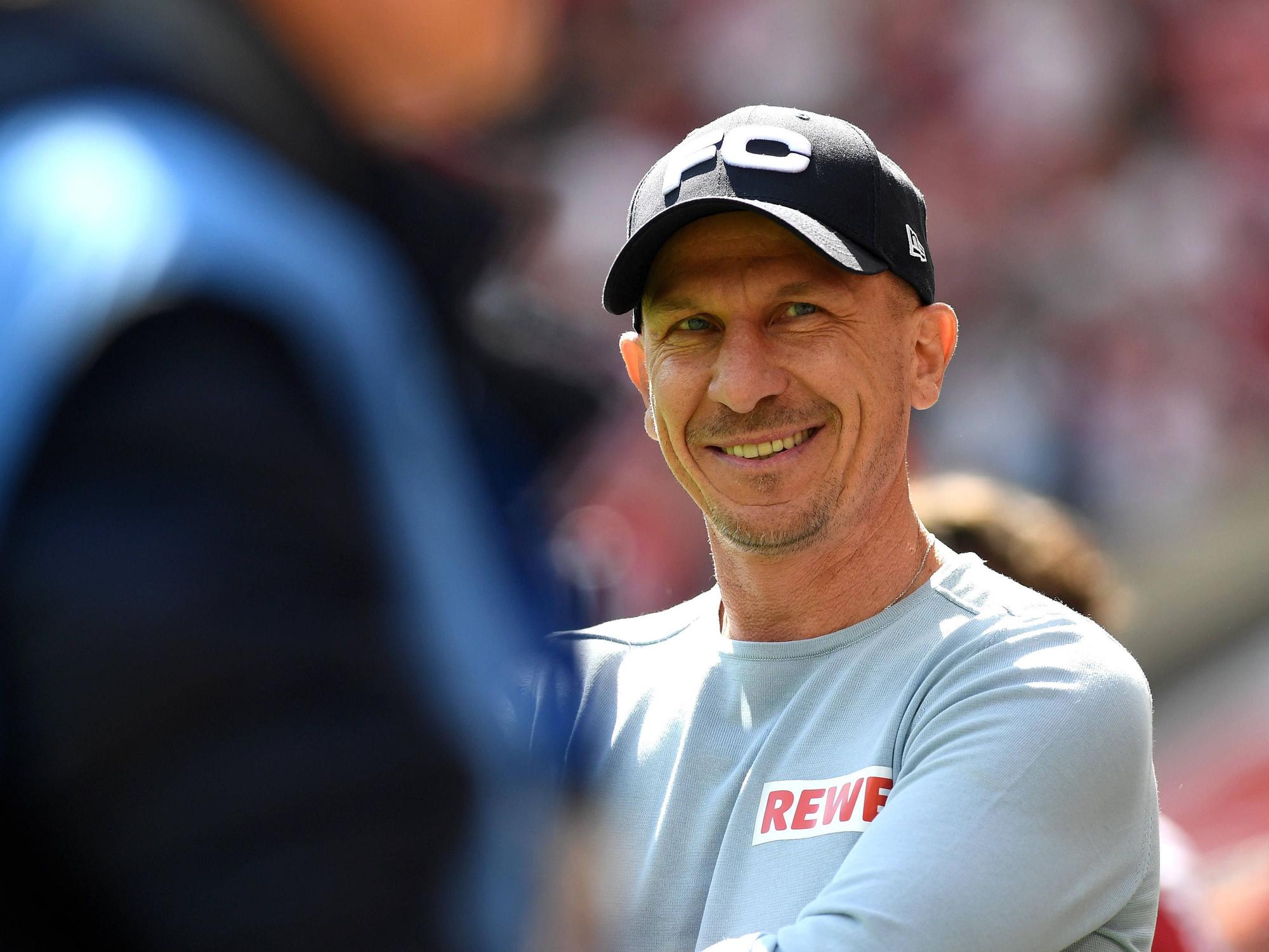Gerhard Struber mit FC-Kappe.