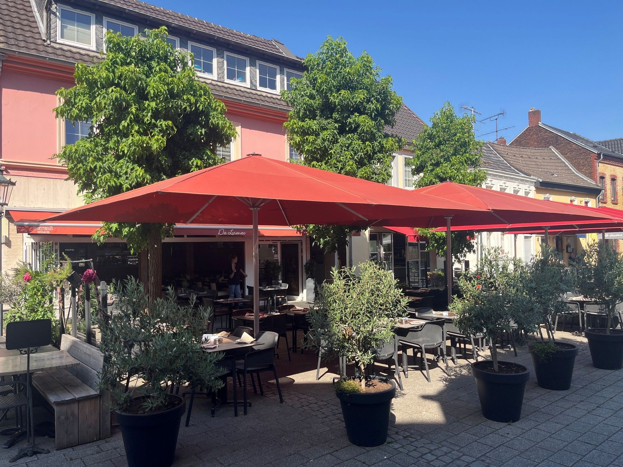 Genussradeln an der Erft: Ristorante Lorenzo in Bedburg