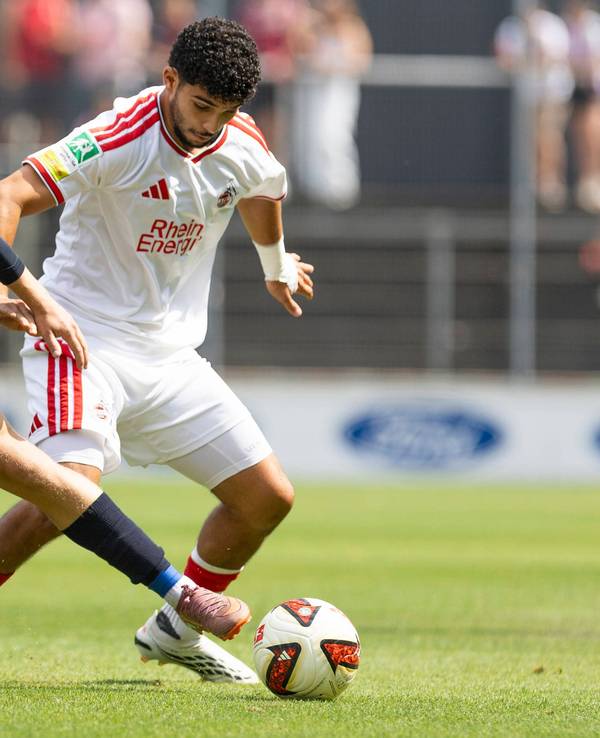 Fayssal Harchaoui im Spiel gegen Gütersloh.