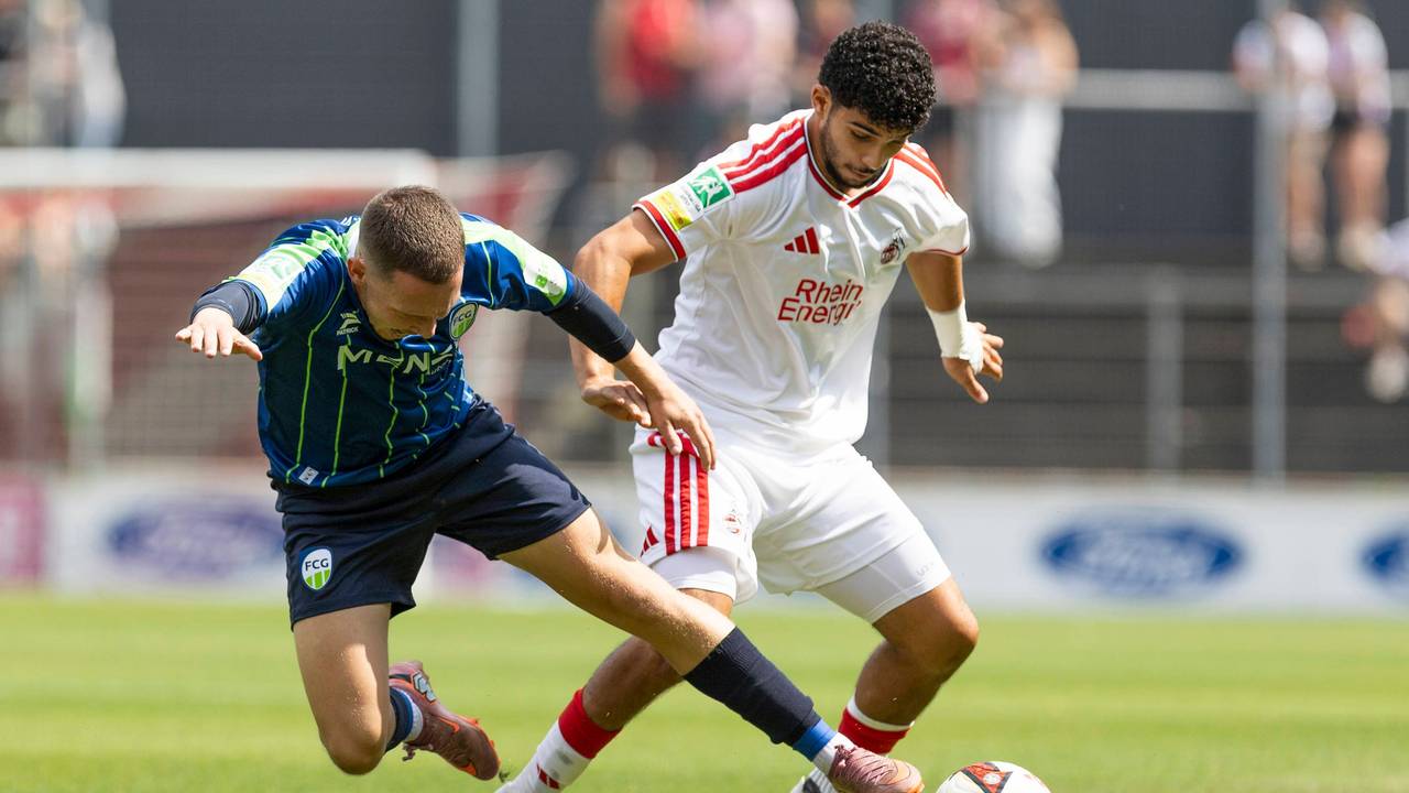 Fayssal Harchaoui im Spiel gegen Gütersloh.