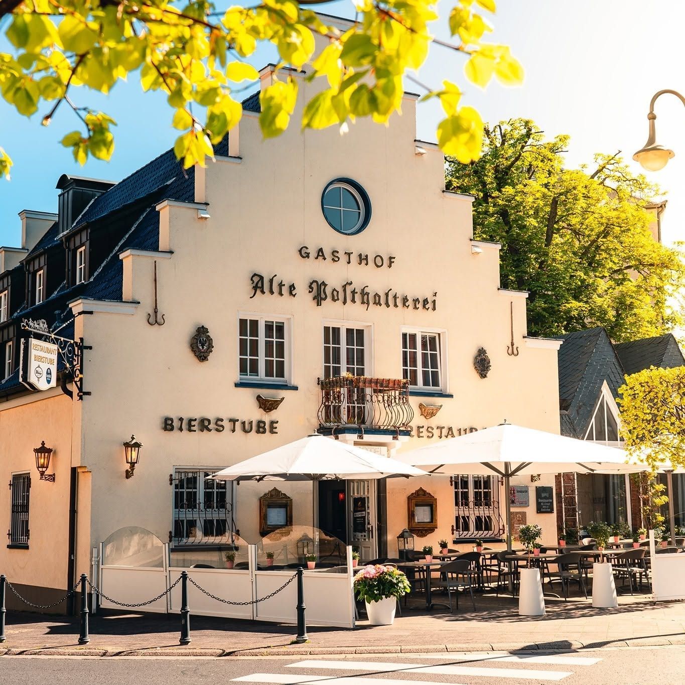Genussradeln an der Erft: Restaurant 1830 Alte Posthalterei in Euskirchen