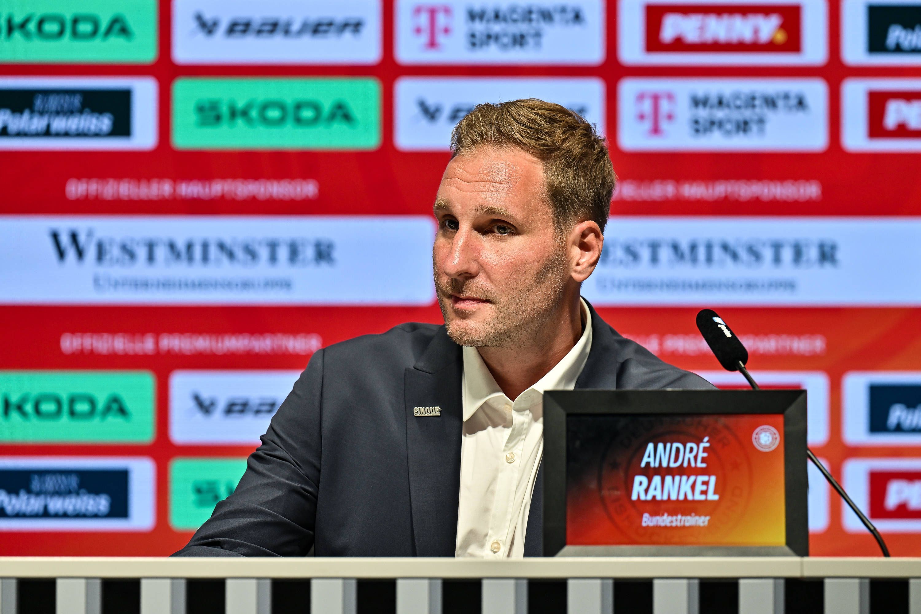 André Rankel bei seiner Vorstellung.