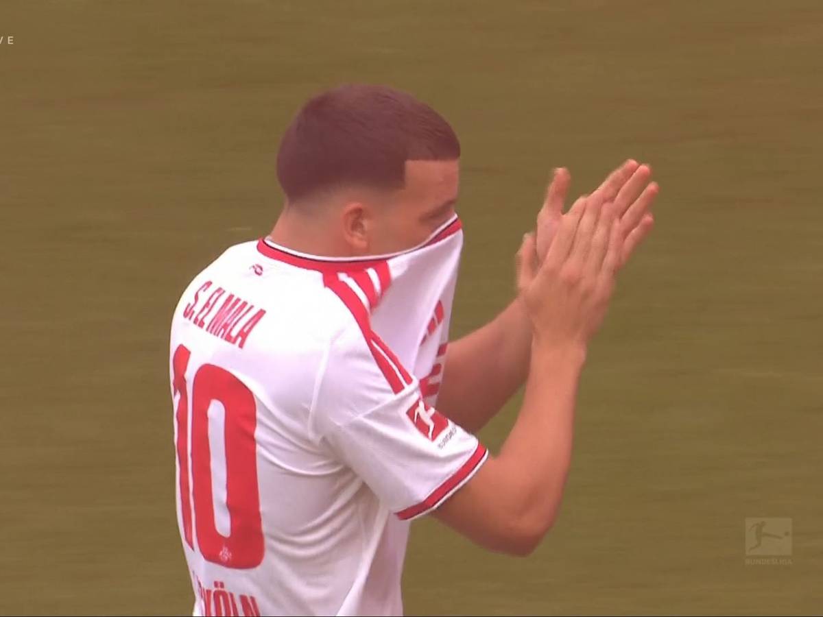 Blick auf die Fans beim 1. FC Köln im Stadion.