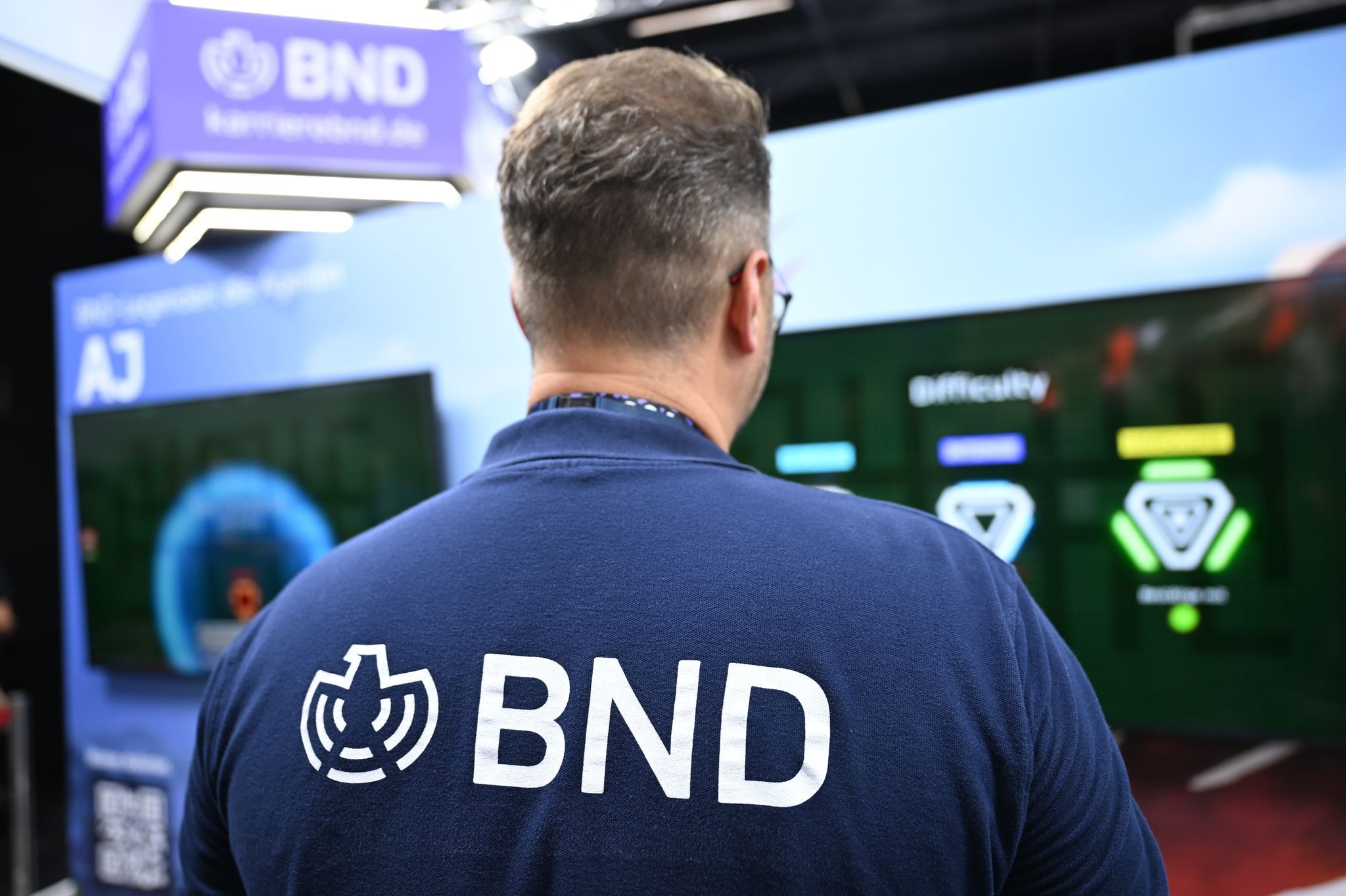 BND-Messestand bei der Gamescom