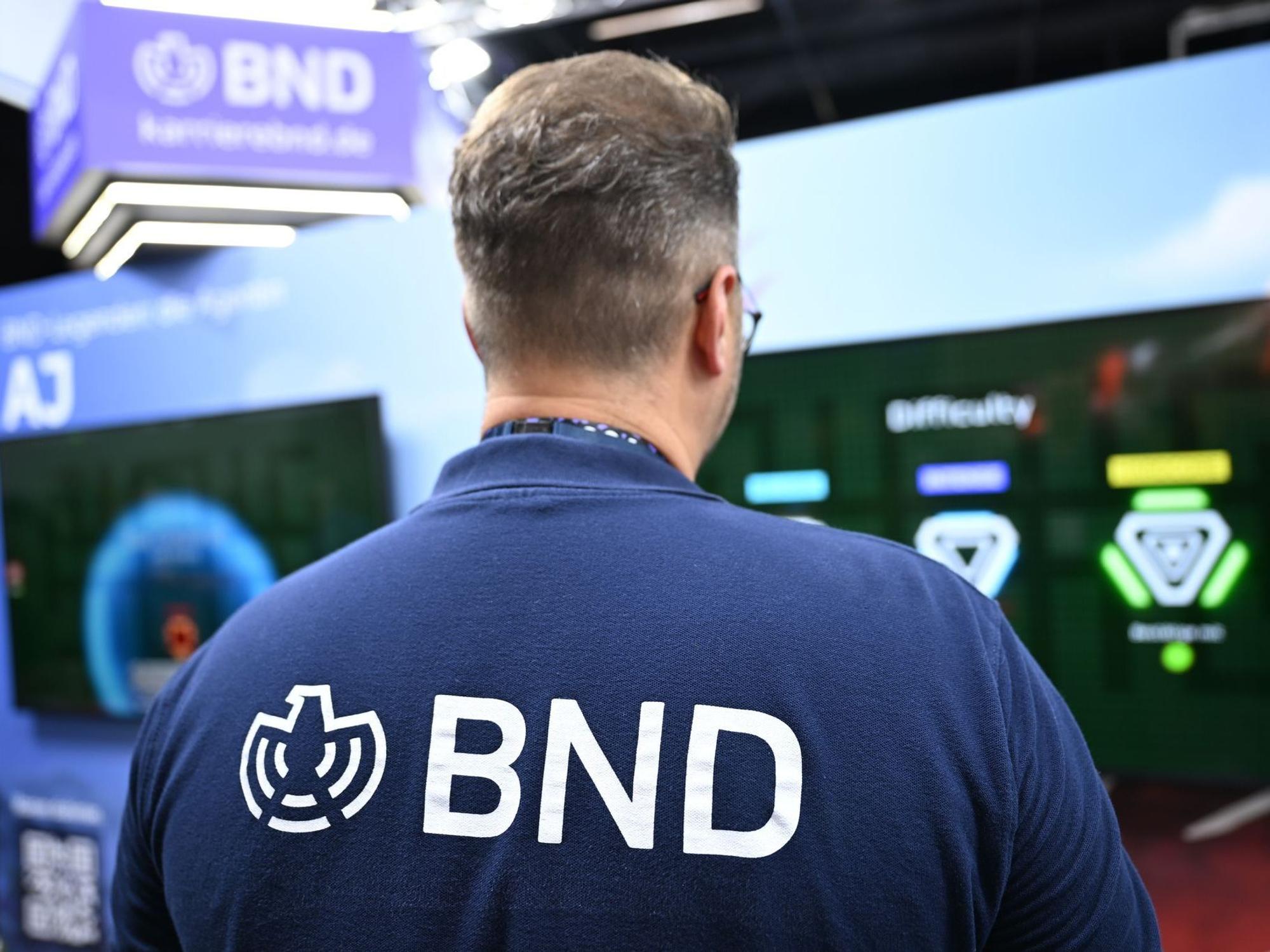 BND-Messestand bei der Gamescom