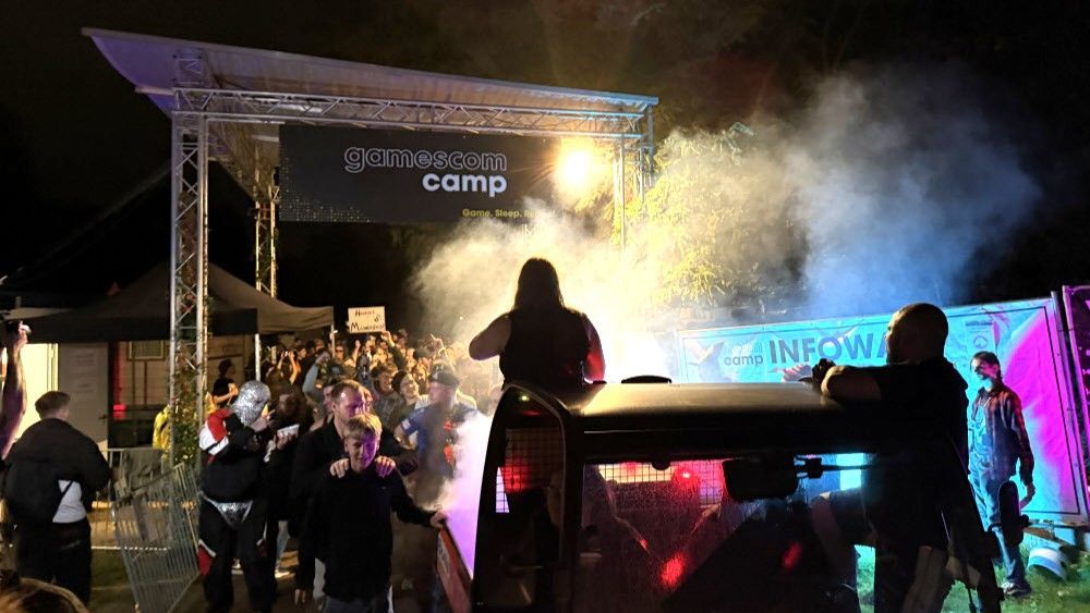 Das gamescomCamp im Kölner Jugendpark ist eine Alternative zu Hotels und Ferienwohnungen.
