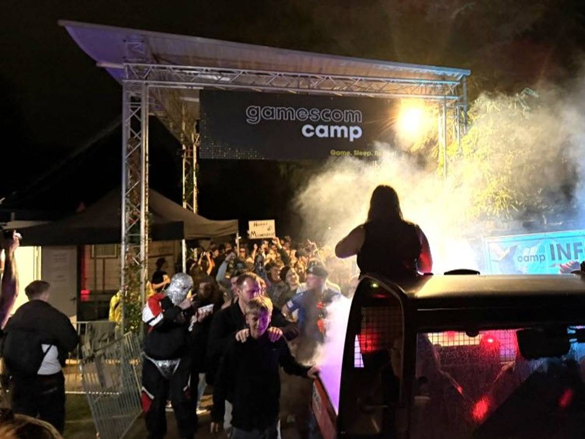 Das gamescomCamp im Kölner Jugendpark ist eine Alternative zu Hotels und Ferienwohnungen.