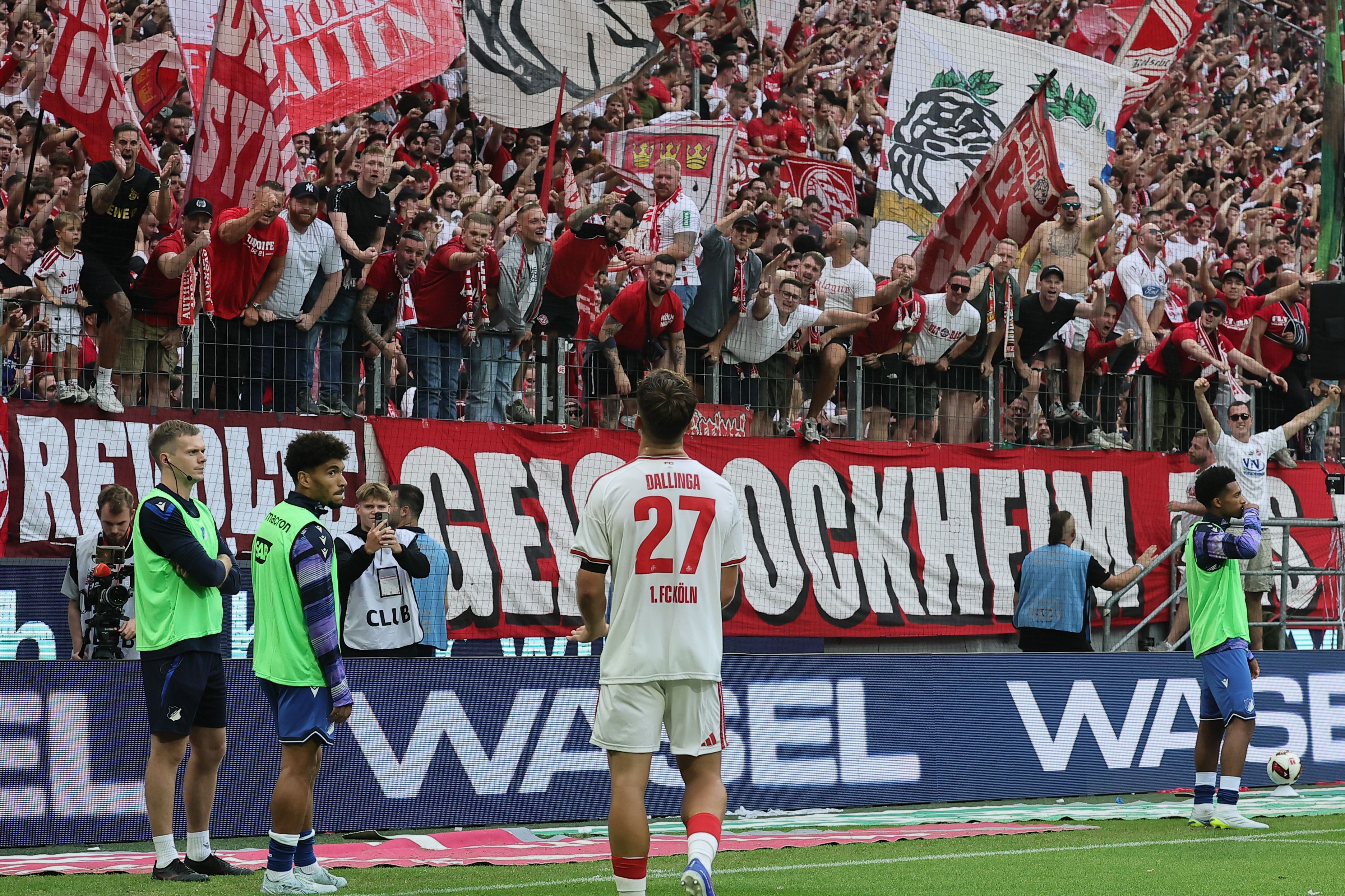 Torjubel beim 1. FC Köln.