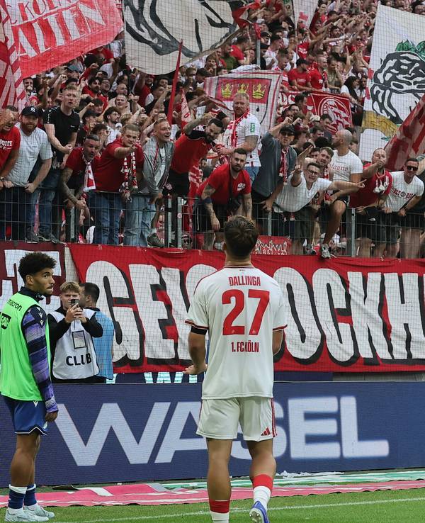 Torjubel beim 1. FC Köln.