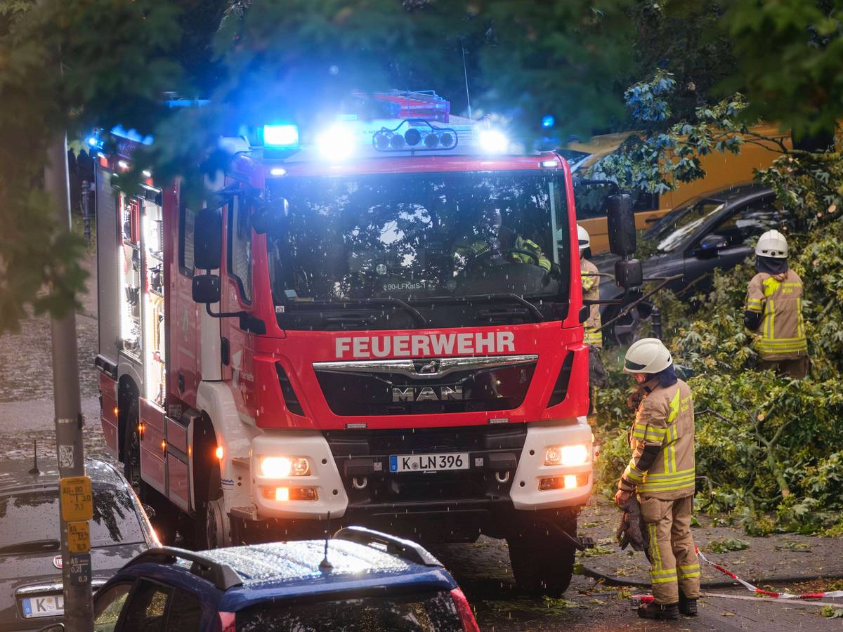 Einsatz der Feuerwehr Köln.
