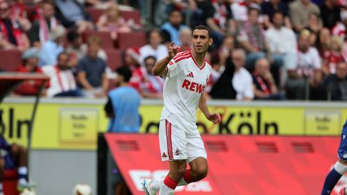 1. FC Köln vs. TSG Hoffenheim, 1. Spieltag, 29.08.2026, 15.30 Uhr, Ellyes Skhiri (1. FC Köln), Bild: Herbert Bucco