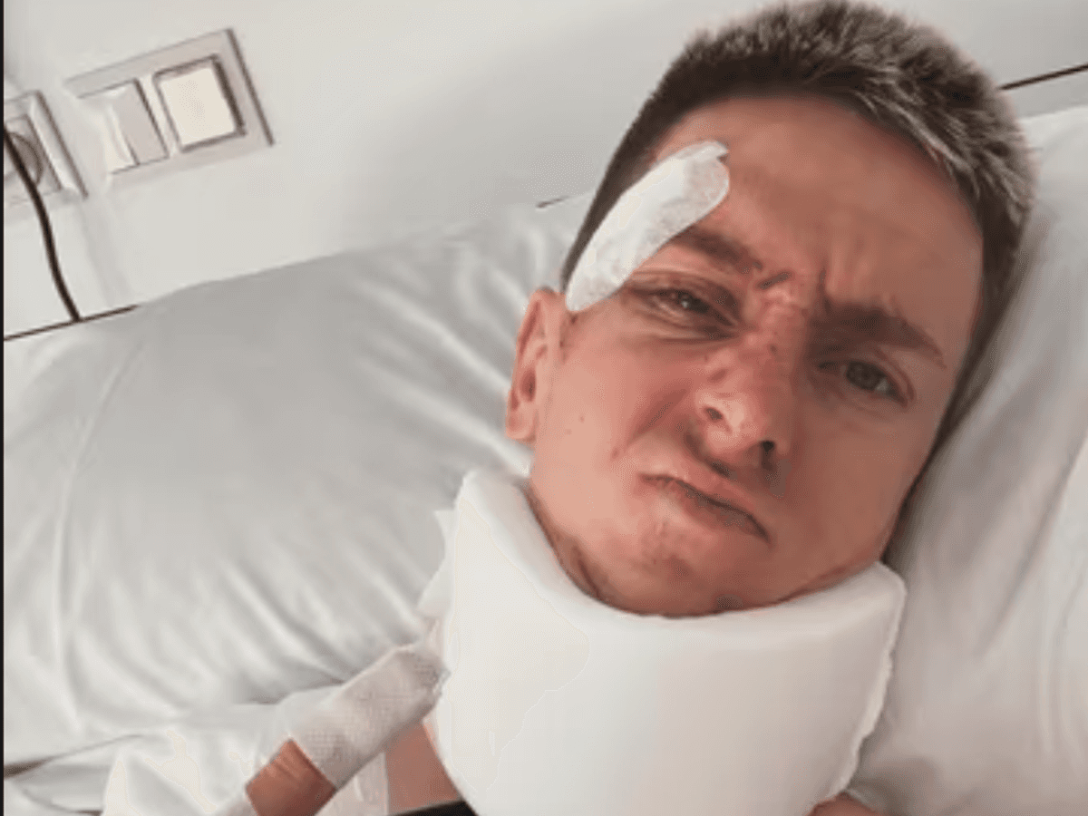 Tadej Pogacar grüßt aus dem Krankenhaus