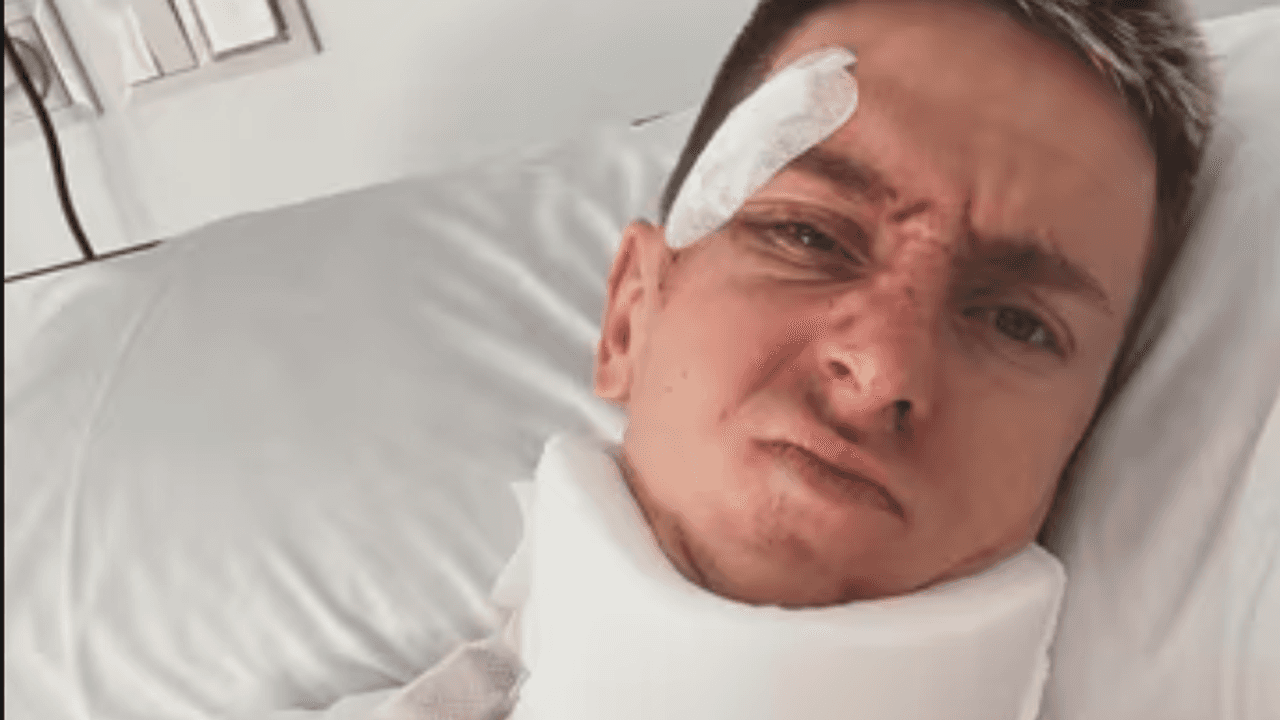 Tadej Pogacar grüßt aus dem Krankenhaus
