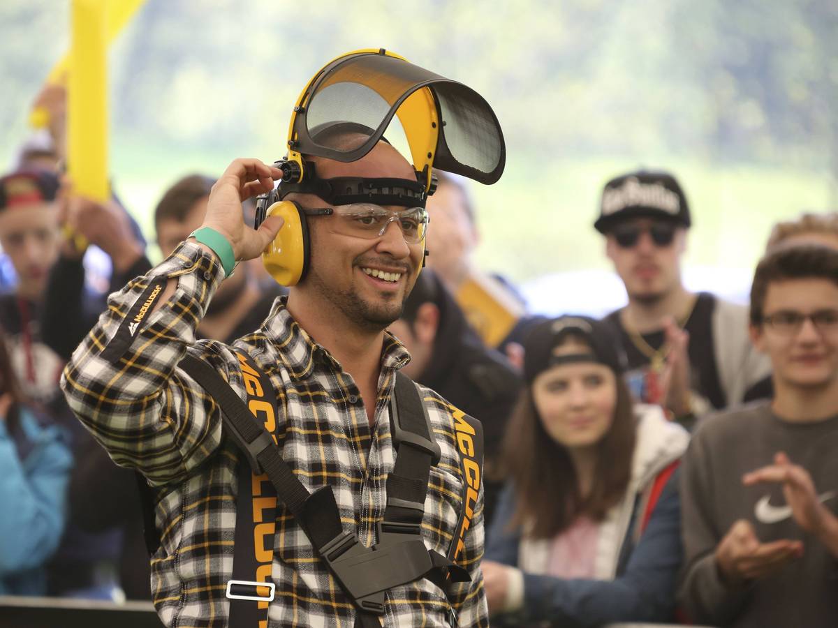 JP Kraemer bei einem Charity-Event.