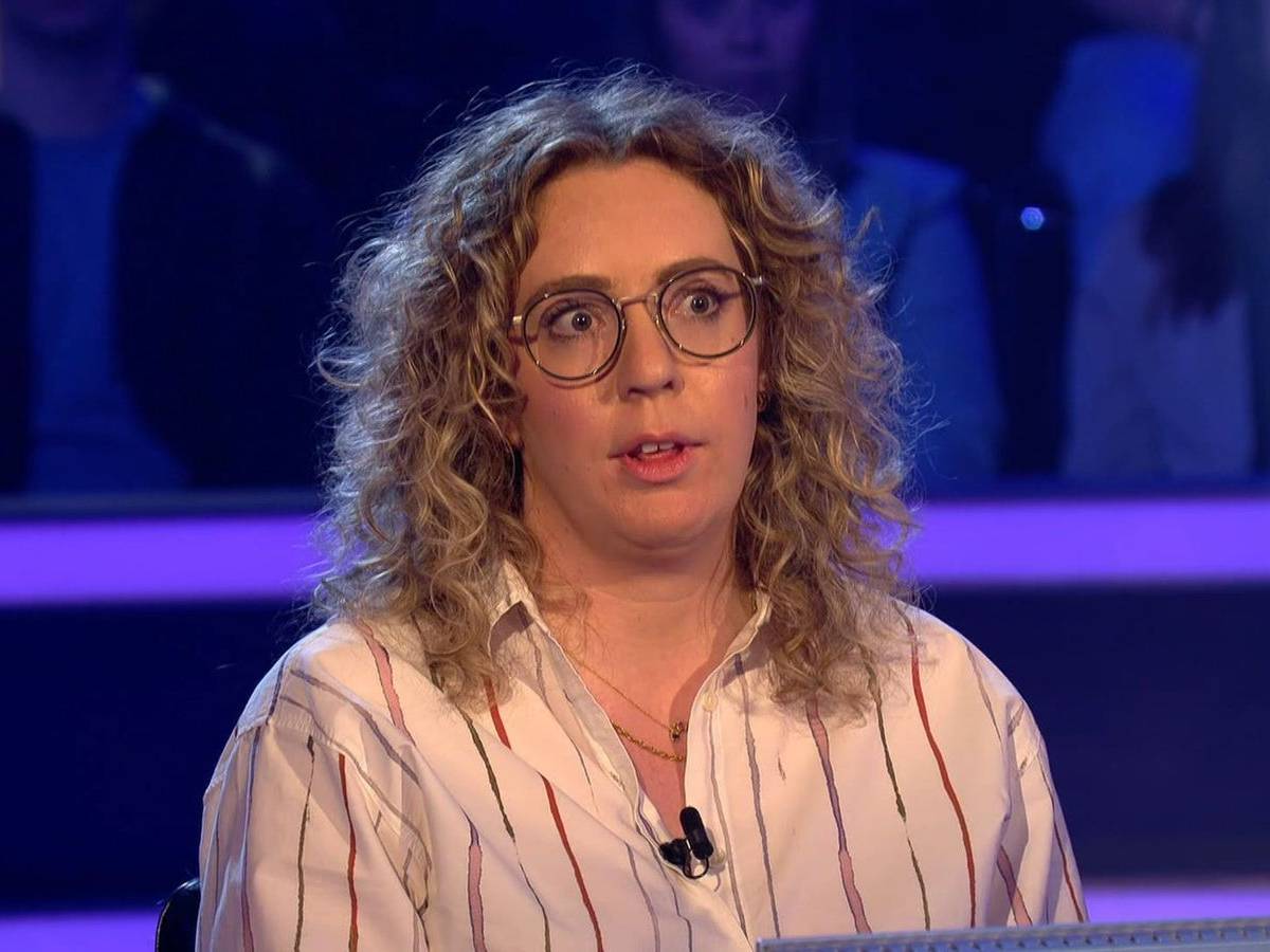 Von der 32.000-Euro-Marke plumpste Katharina Heun unsanft auf 500. Ihr Zusatzjoker hatte sie auf eine falsche Fährte gelockt. (Bild: RTL)