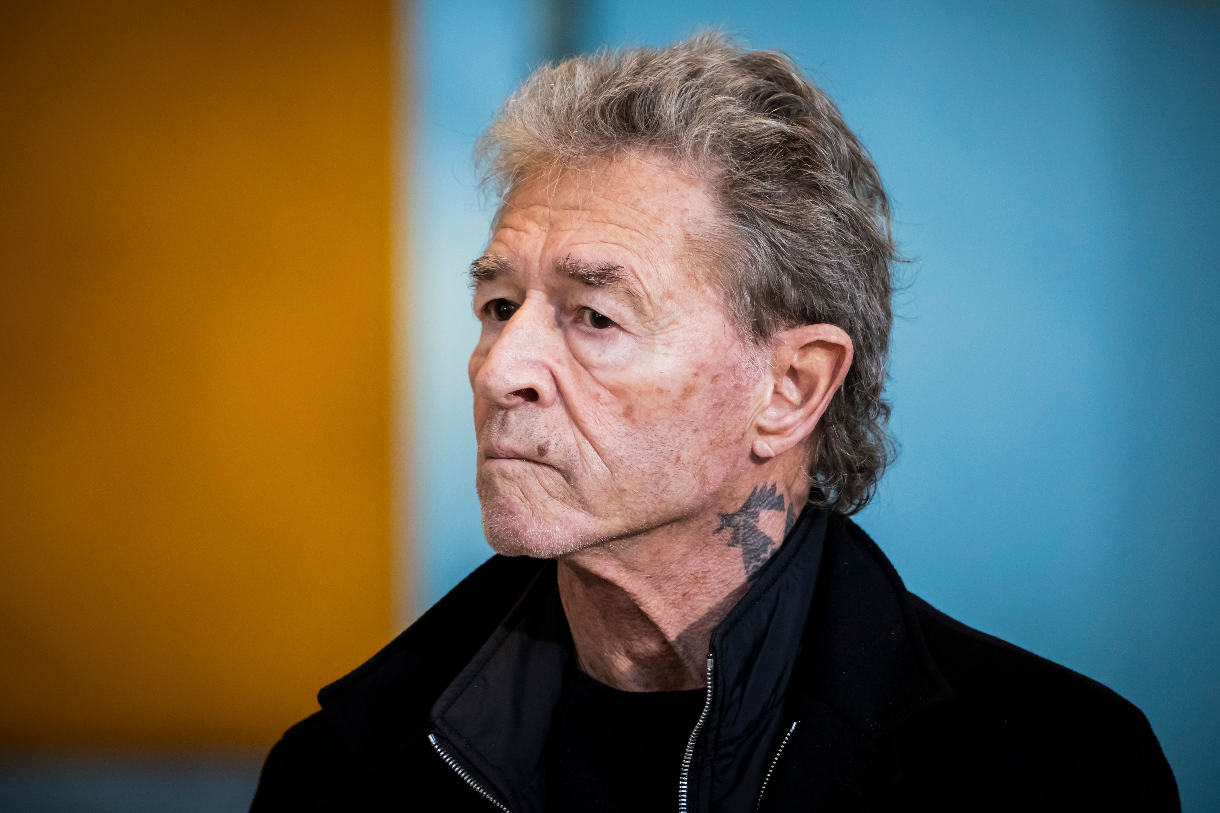Peter Maffay, Musiker, nimmt an einer Pressekonferenz im Anschluss an einer Gesprächsrunde mit Musikschaffenden im Bundeskanzleramt teil.
