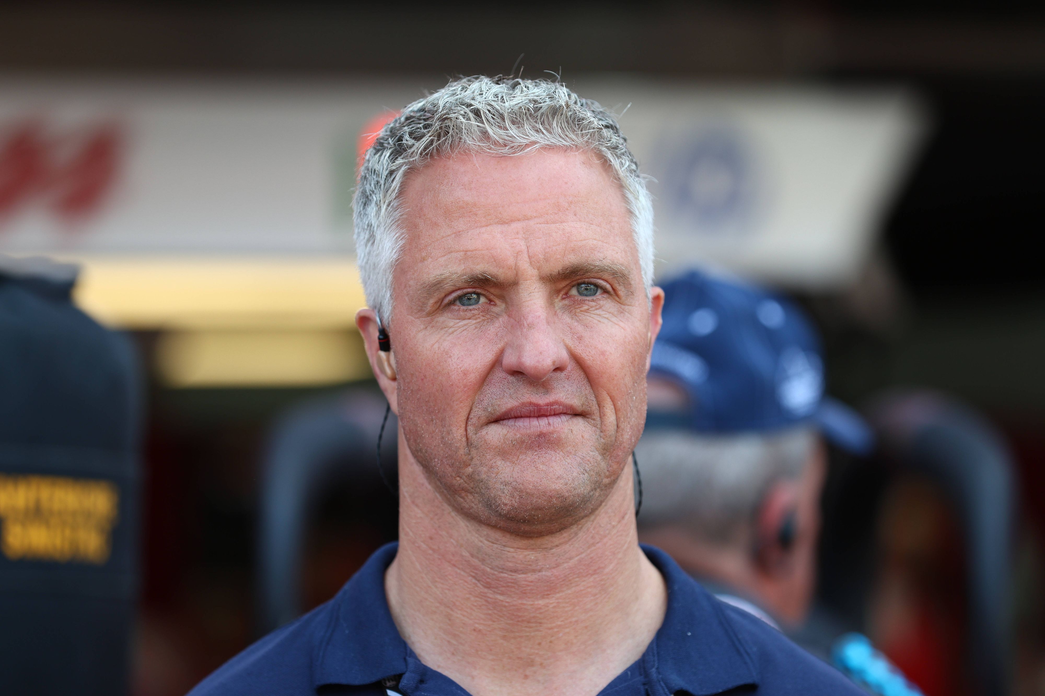 Ralf Schumacher in der Boxengasse.