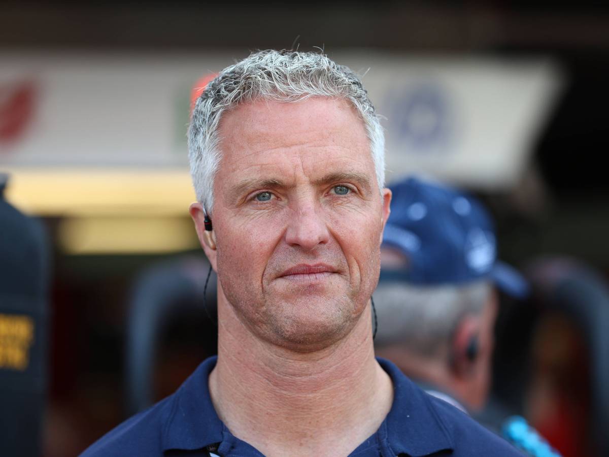 Ralf Schumacher in der Boxengasse.