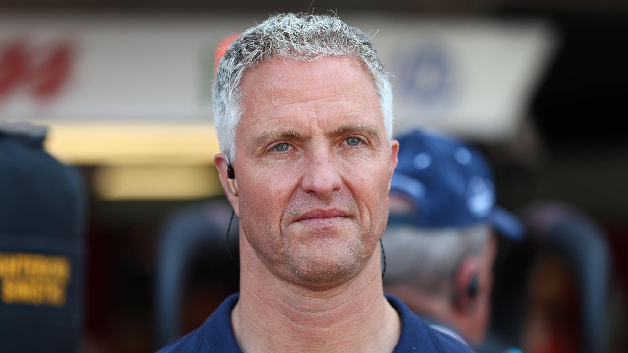 Ralf Schumacher in der Boxengasse.