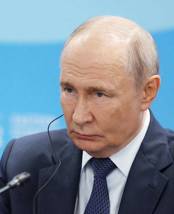 Russlands Präsident Wladimir Putin in Wladiwoskok.