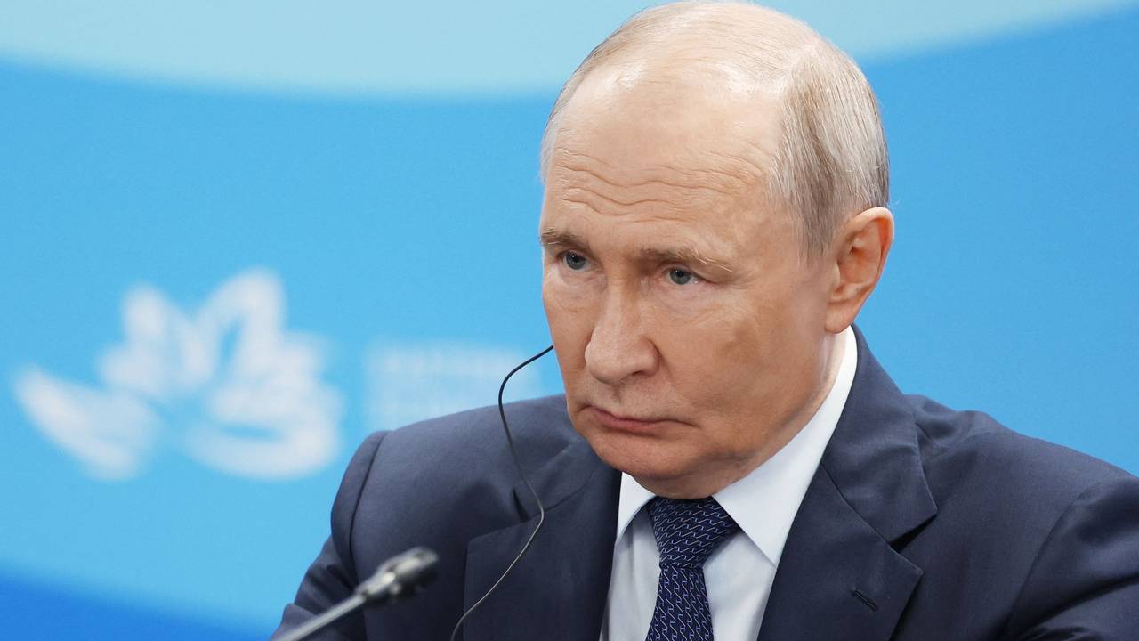 Russlands Präsident Wladimir Putin in Wladiwoskok.