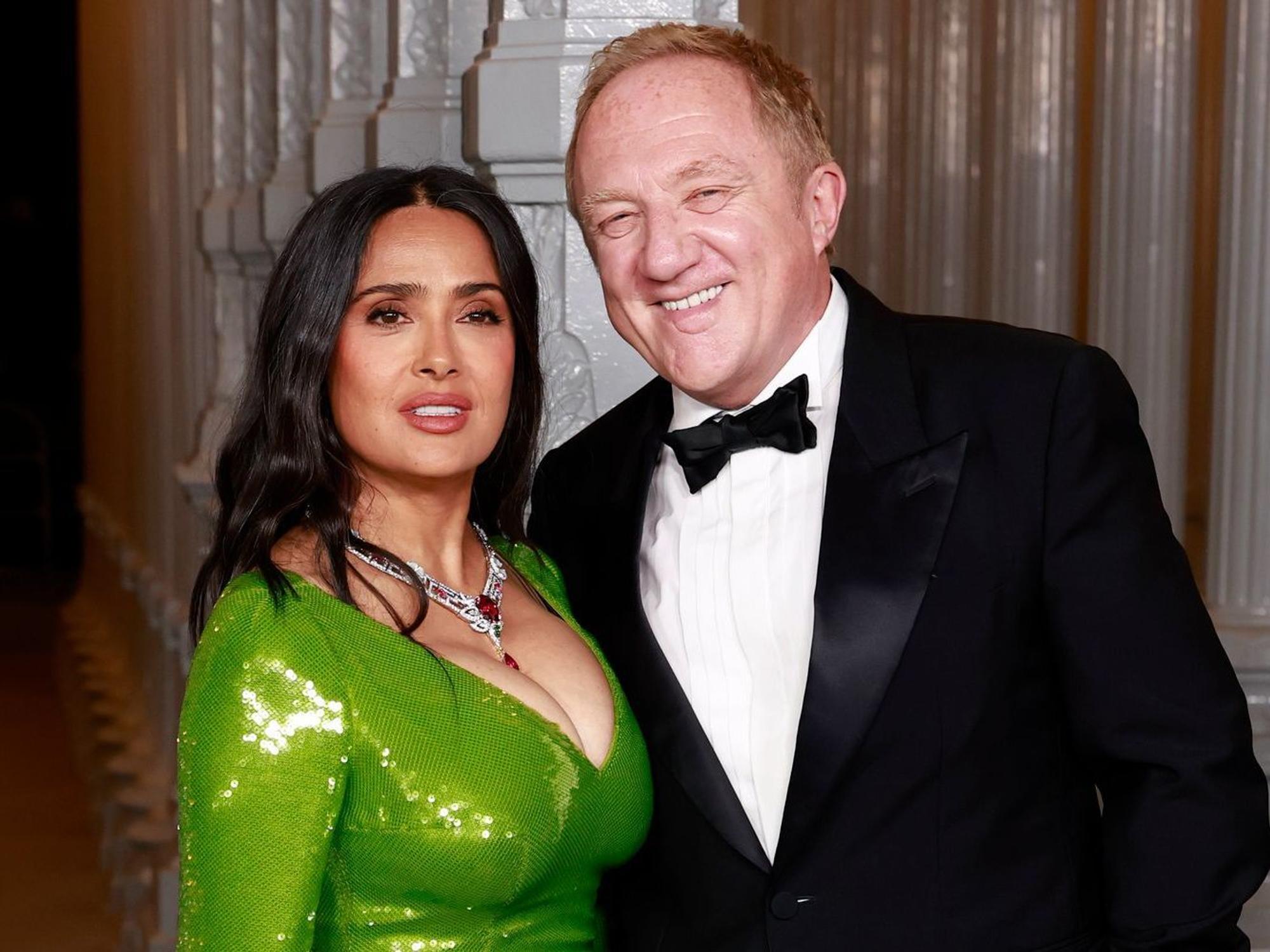 Seit 2009 ist Salma Hayek mit dem französischen Milliardär François-Henri Pinault verheiratet. (Bild: Frazer Harrison/Getty Images)