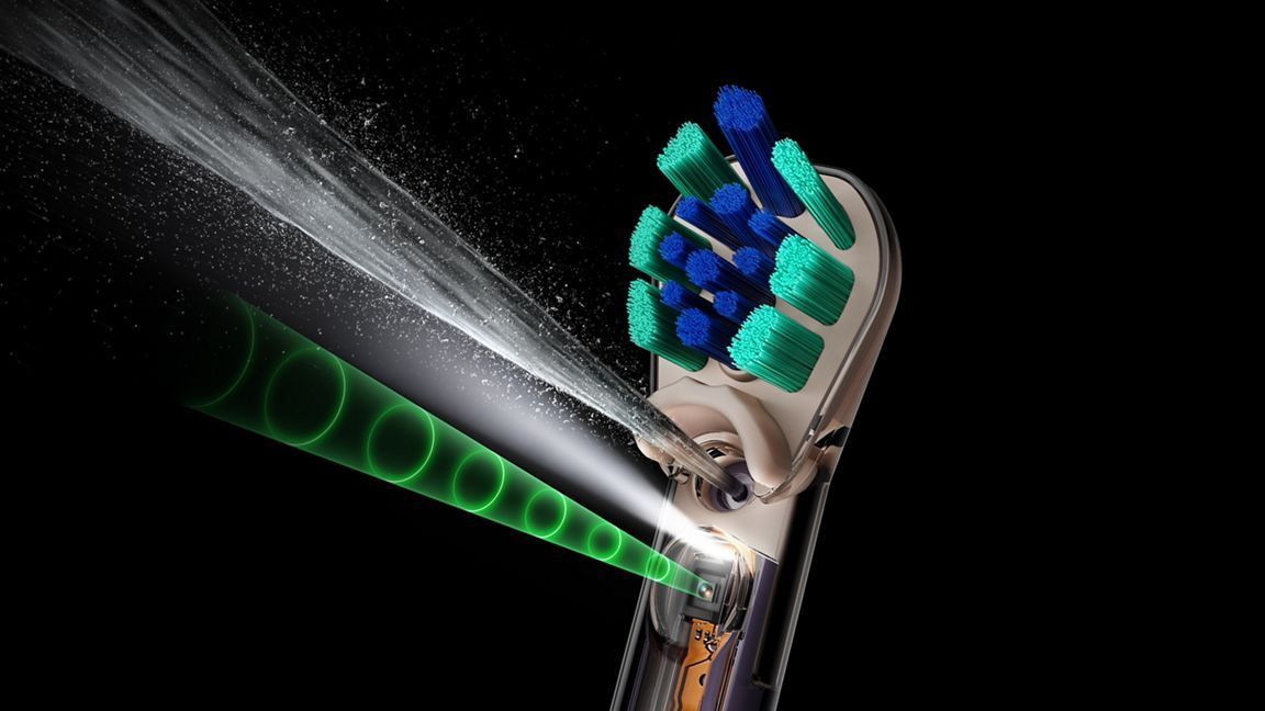 Dyson CameraJet: Die erste Zahnbürste mit integrierter Kamera, die Zahnzwischenräume präzise erkennt und gezielt reinigt