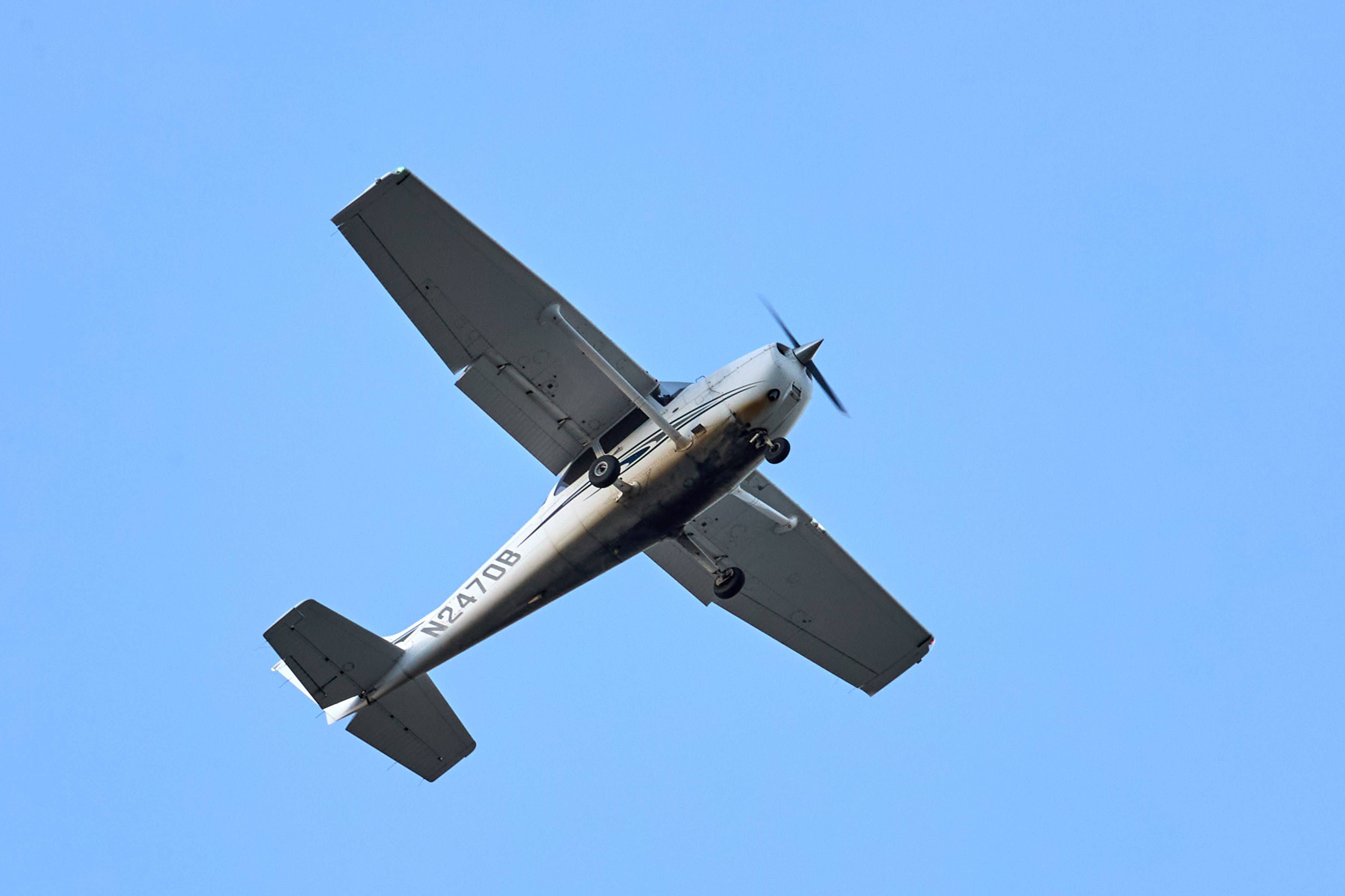Kleinflugzeug vom Typ Cessna