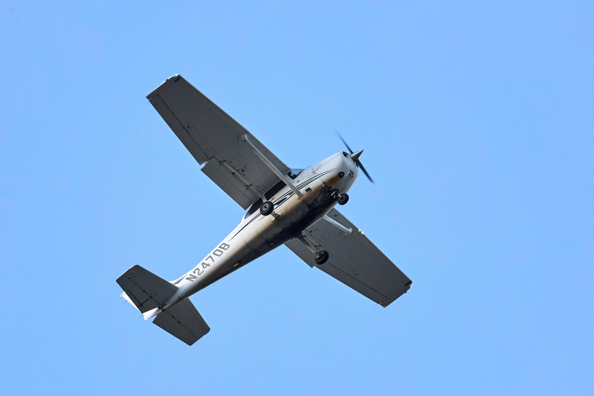 Kleinflugzeug vom Typ Cessna