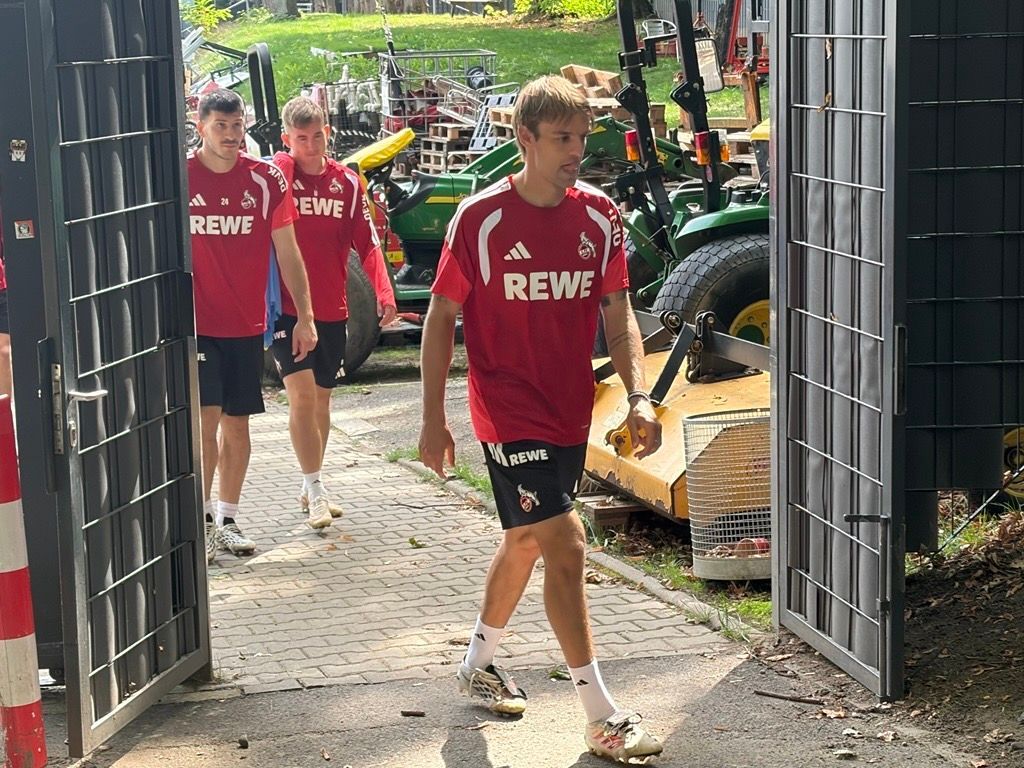 Borna Sosa trainierte am Mittwoch (2. September 2026) erstmals beim 1. FC Köln.