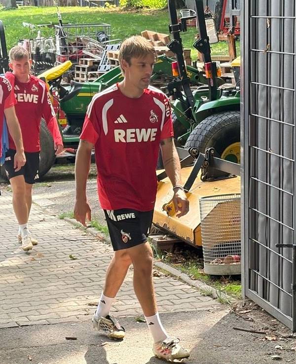 Borna Sosa trainierte am Mittwoch (2. September 2026) erstmals beim 1. FC Köln.