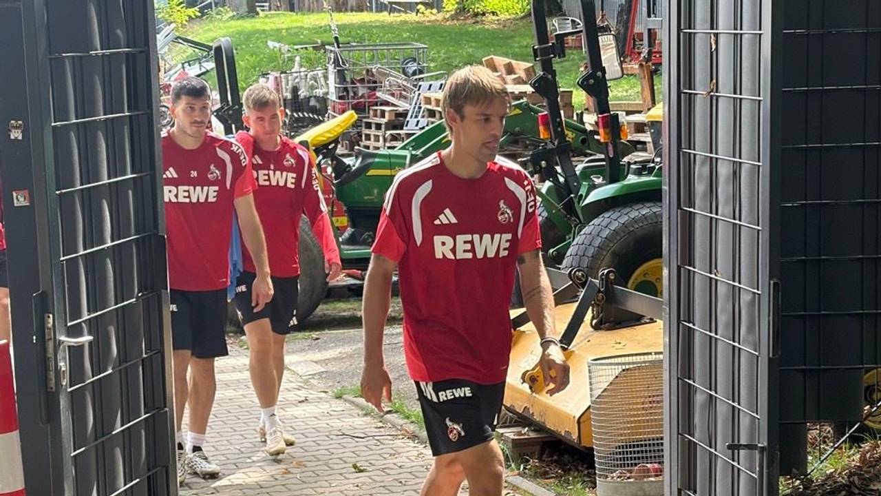 Borna Sosa trainierte am Mittwoch (2. September 2026) erstmals beim 1. FC Köln.