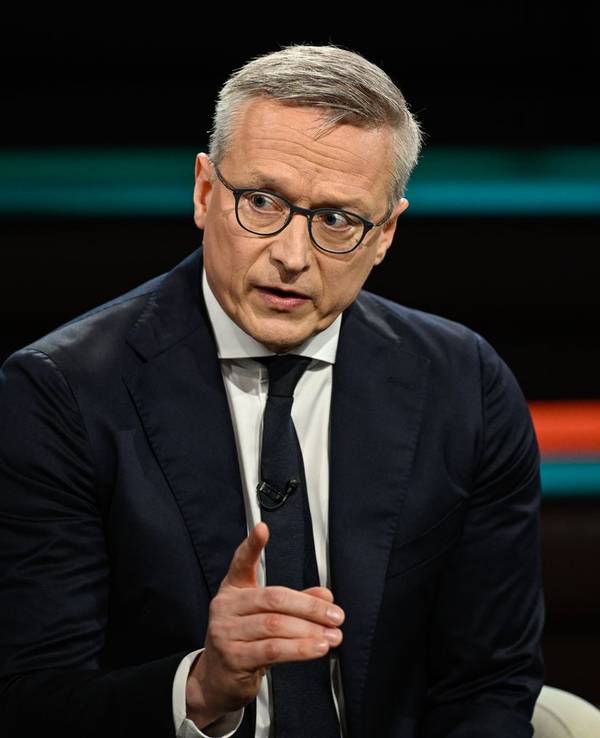 Karsten Wildberger (CDU) äußerte sich bei „Markus Lanz“ zum versuchten Drohnenanschlag in Leipzig. (Bild: ZDF / Markus Hertrich)