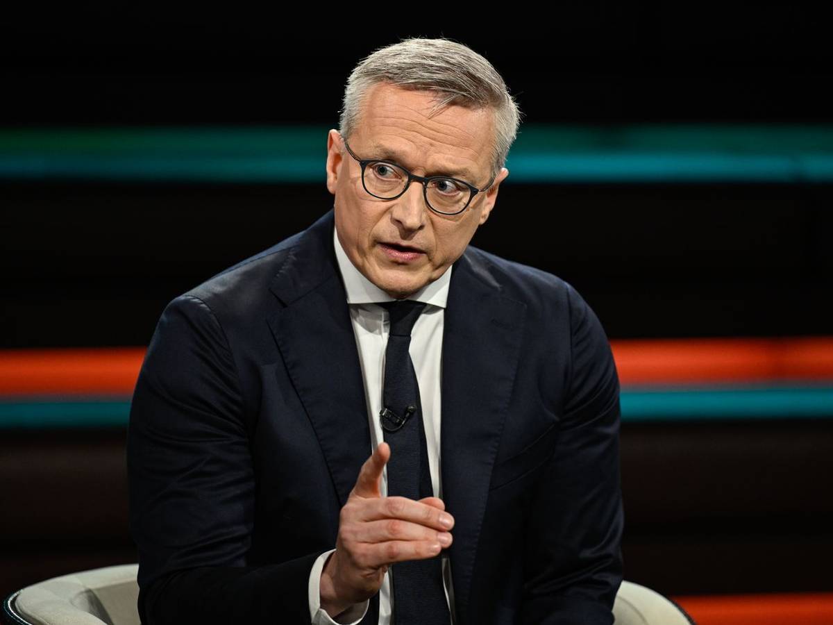 Karsten Wildberger (CDU) äußerte sich bei „Markus Lanz“ zum versuchten Drohnenanschlag in Leipzig. (Bild: ZDF / Markus Hertrich)