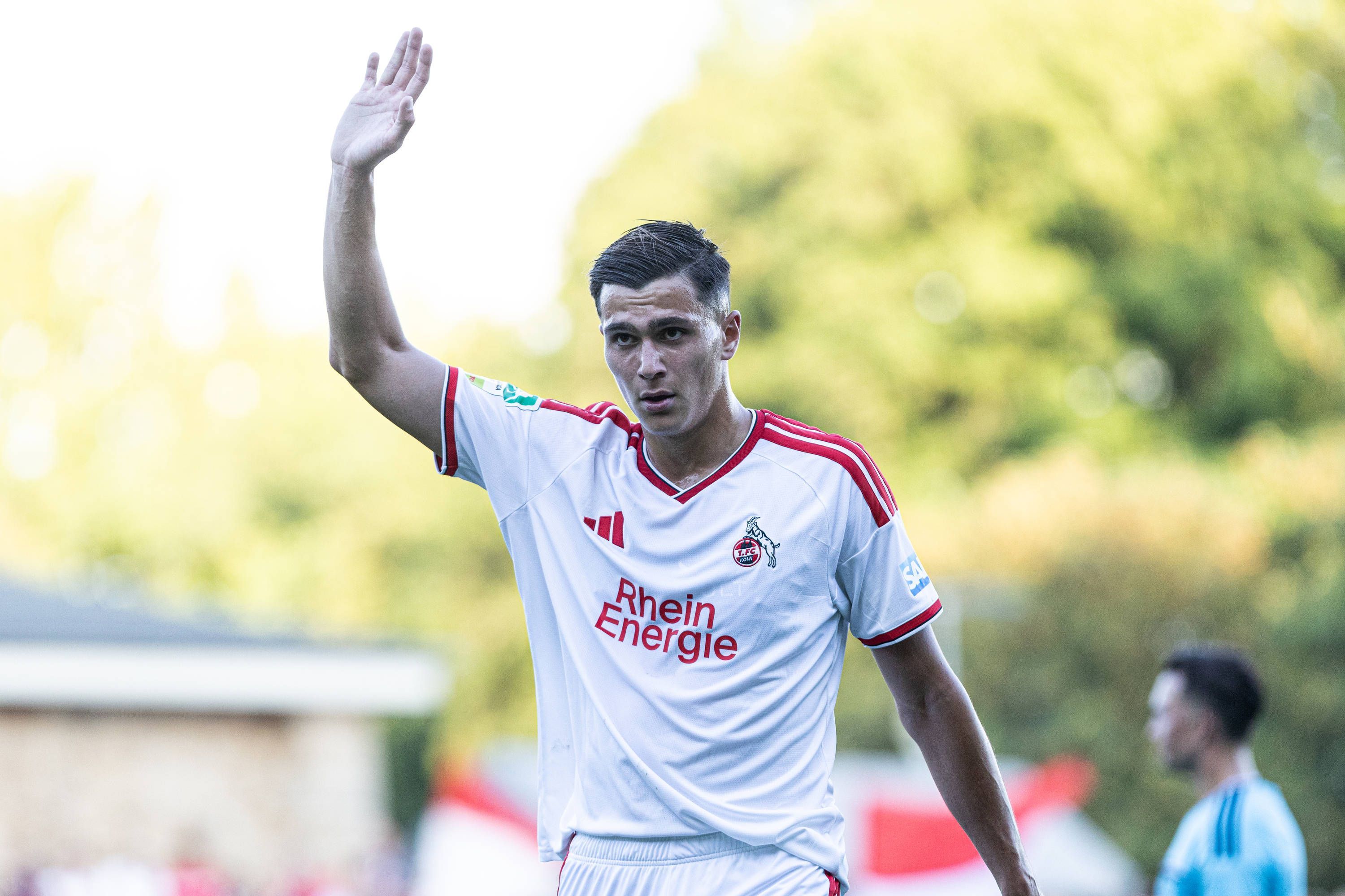 Emin Kujovic beim Spiel gegen den BVB II.