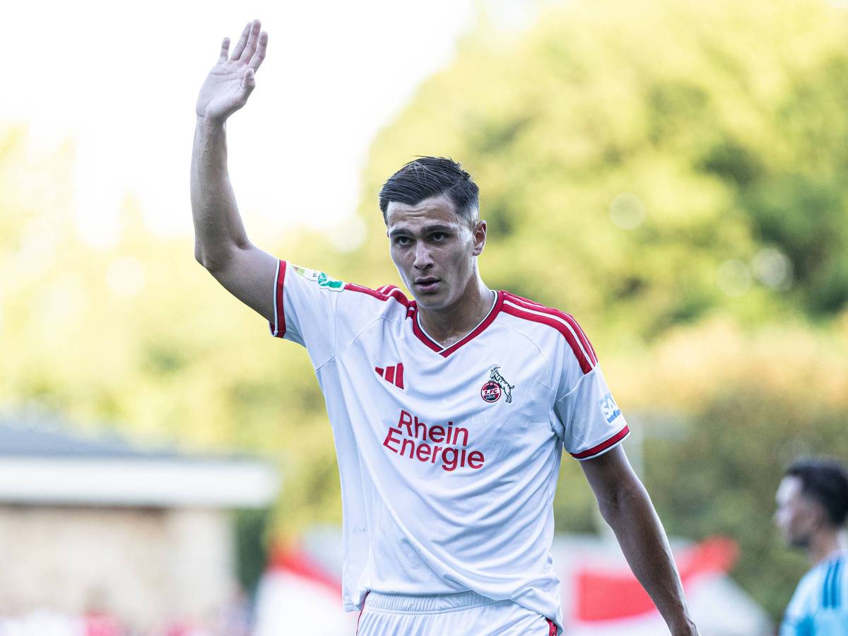 Emin Kujovic beim Spiel gegen den BVB II.