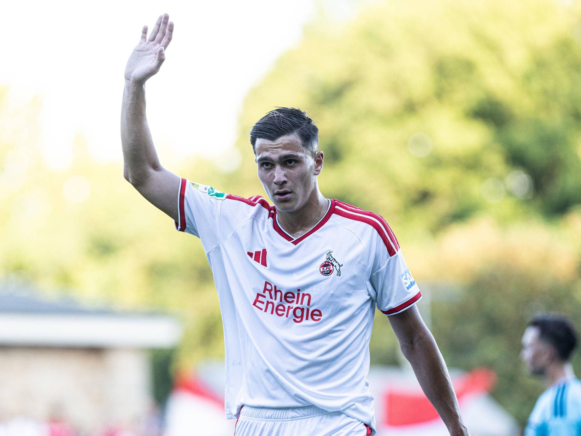 Emin Kujovic beim Spiel gegen den BVB II.