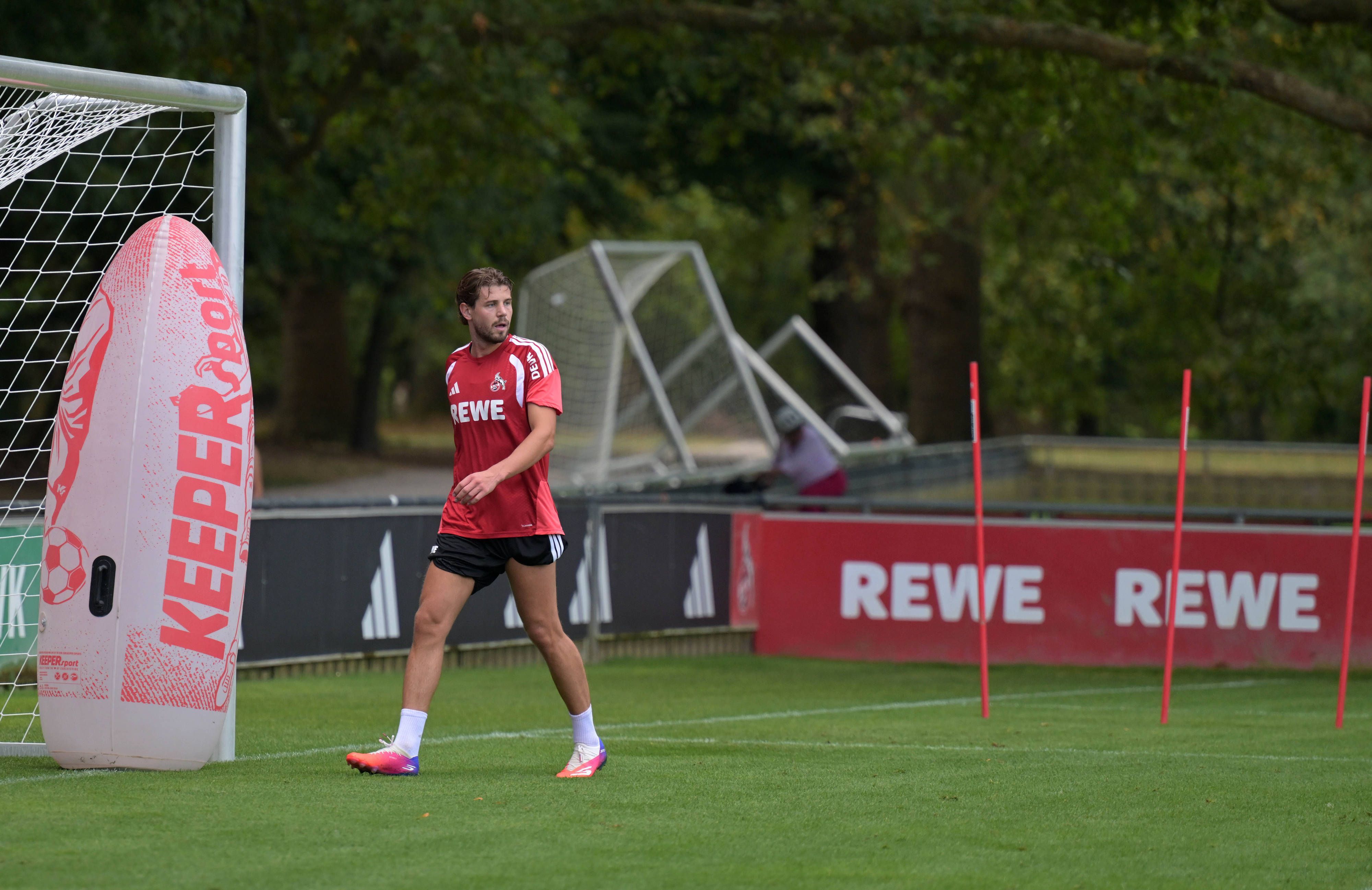 Imad Rondic beim Individualtraining.