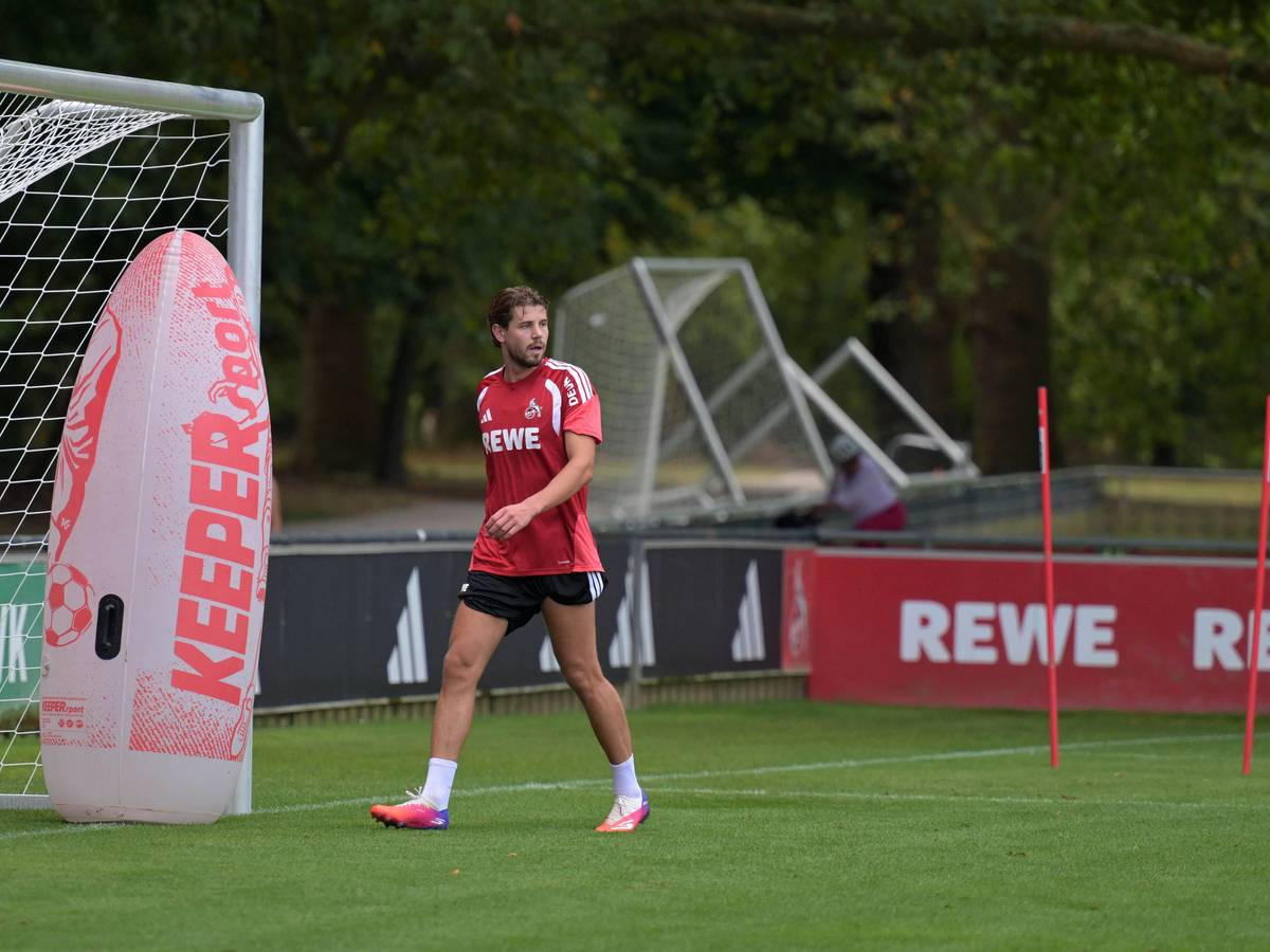 Imad Rondic beim Individualtraining.