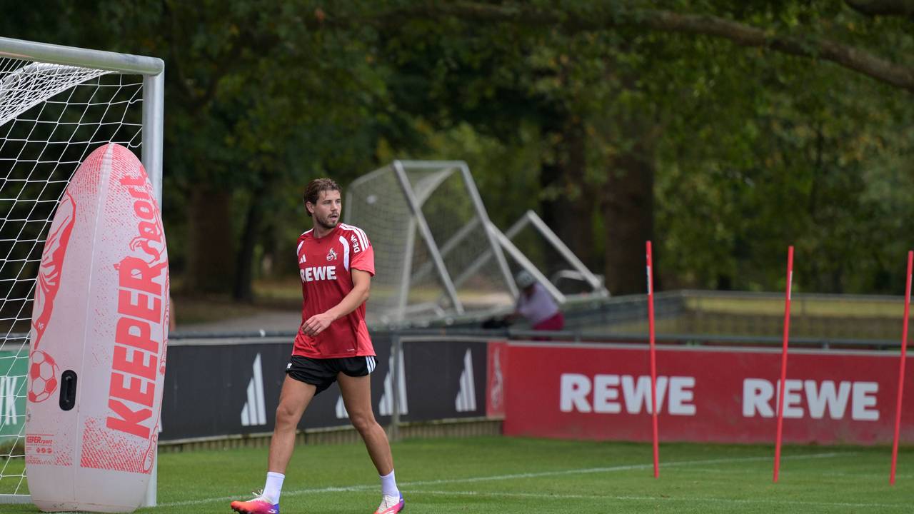 Imad Rondic beim Individualtraining.
