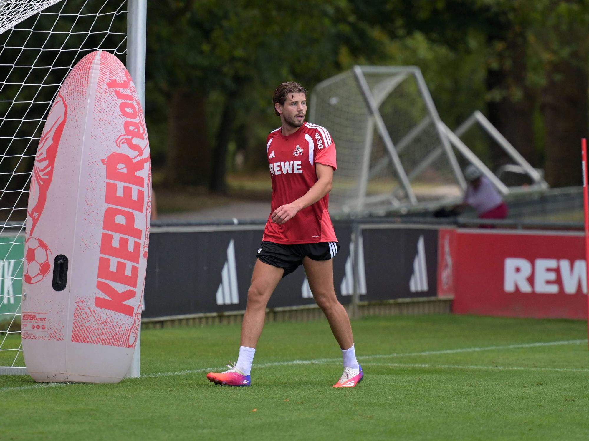 Imad Rondic beim Individualtraining.