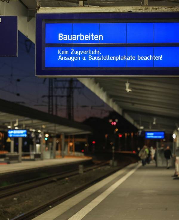 Bahn baut im Ruhrgebiet und sperrt im Herbst zahlreiche Strecken