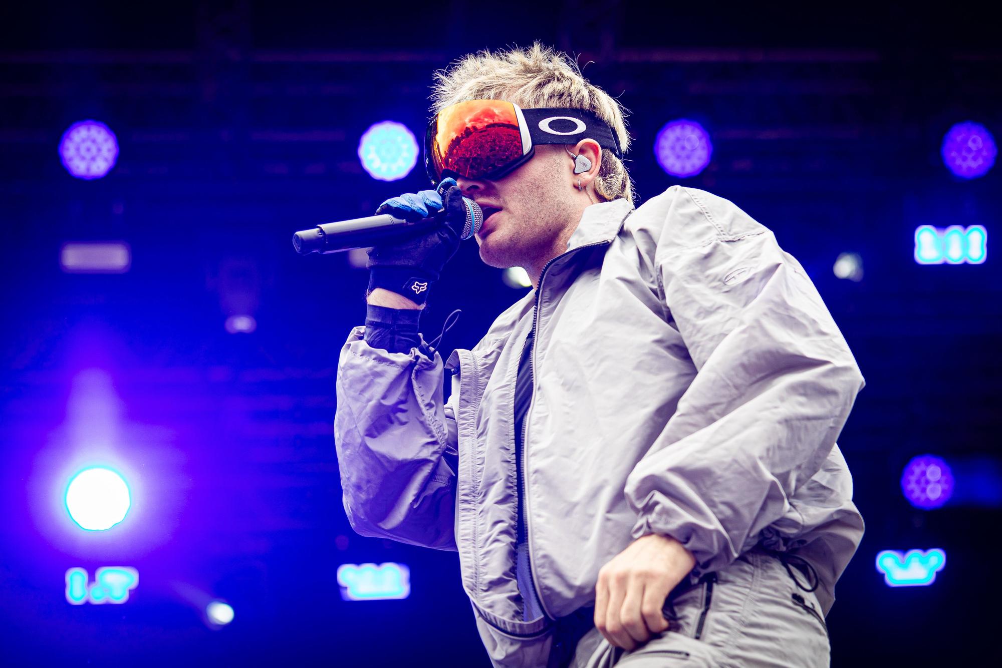 Der deutsche Rapper «Ski Aggu» (August Jean Diederich) tritt beim Hurricane Festival auf. Das Open-Air-Festival findet vom 21. bis zum 23.06. statt. +++ dpa-Bildfunk +++
