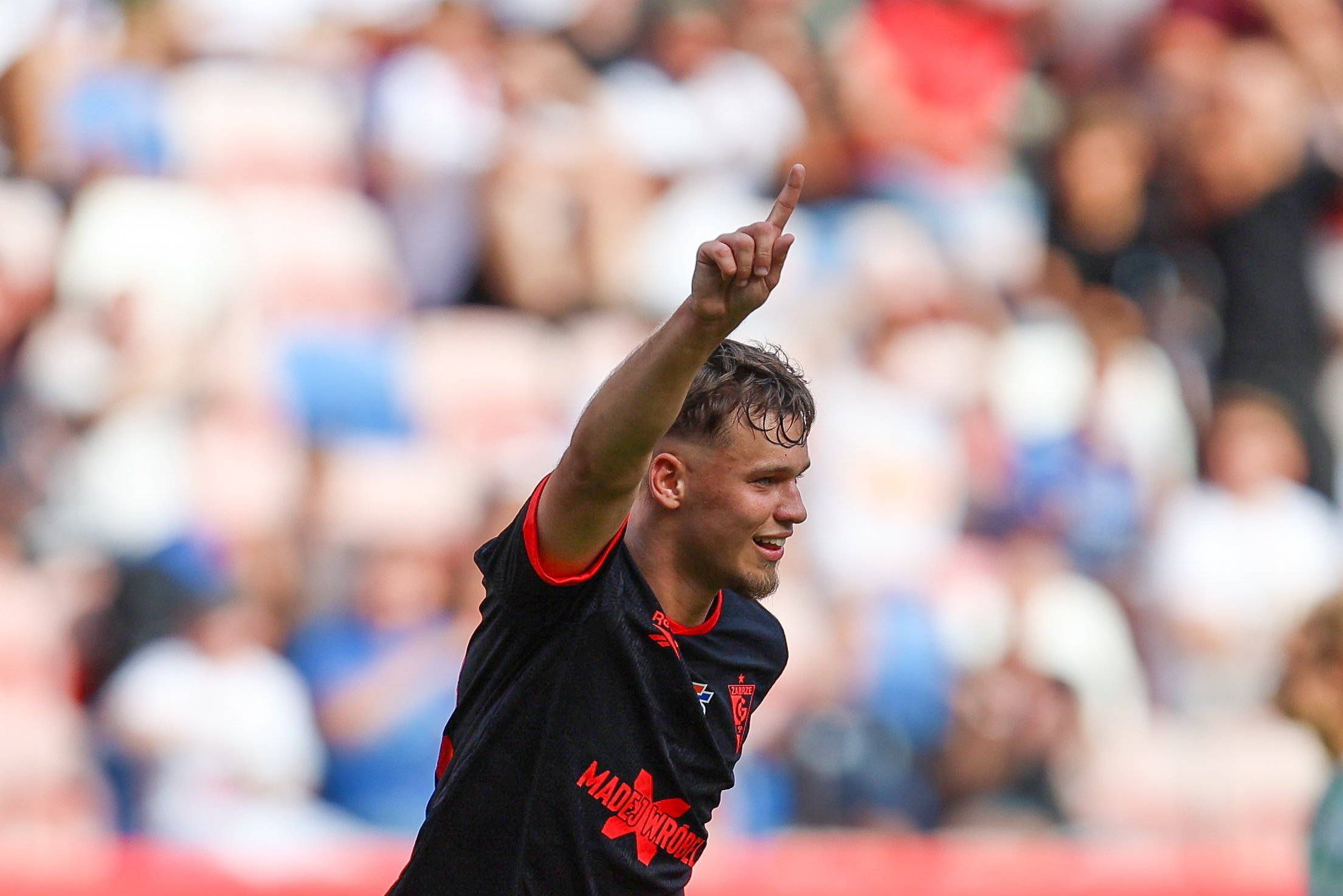 Louis Podolski im Trikot von Gornik Zabrze