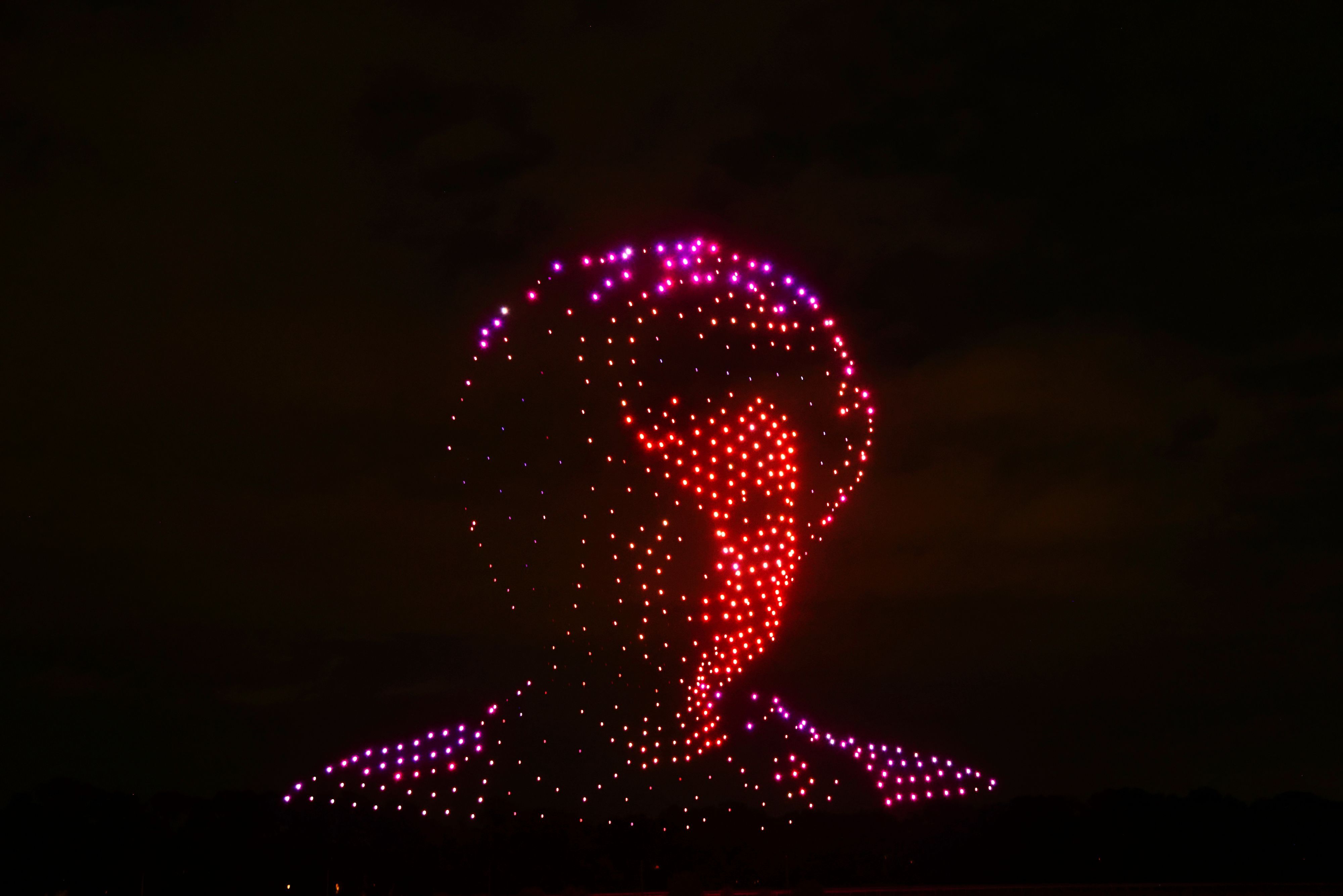 „DroneArt Show: Harry Potter“ in Weidenpesch.